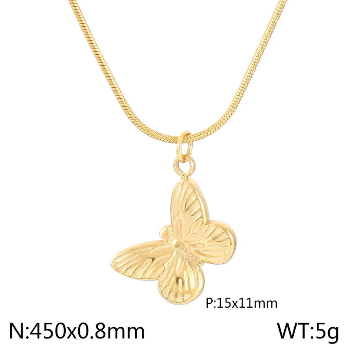 Gold Necklace Kn236521-HR