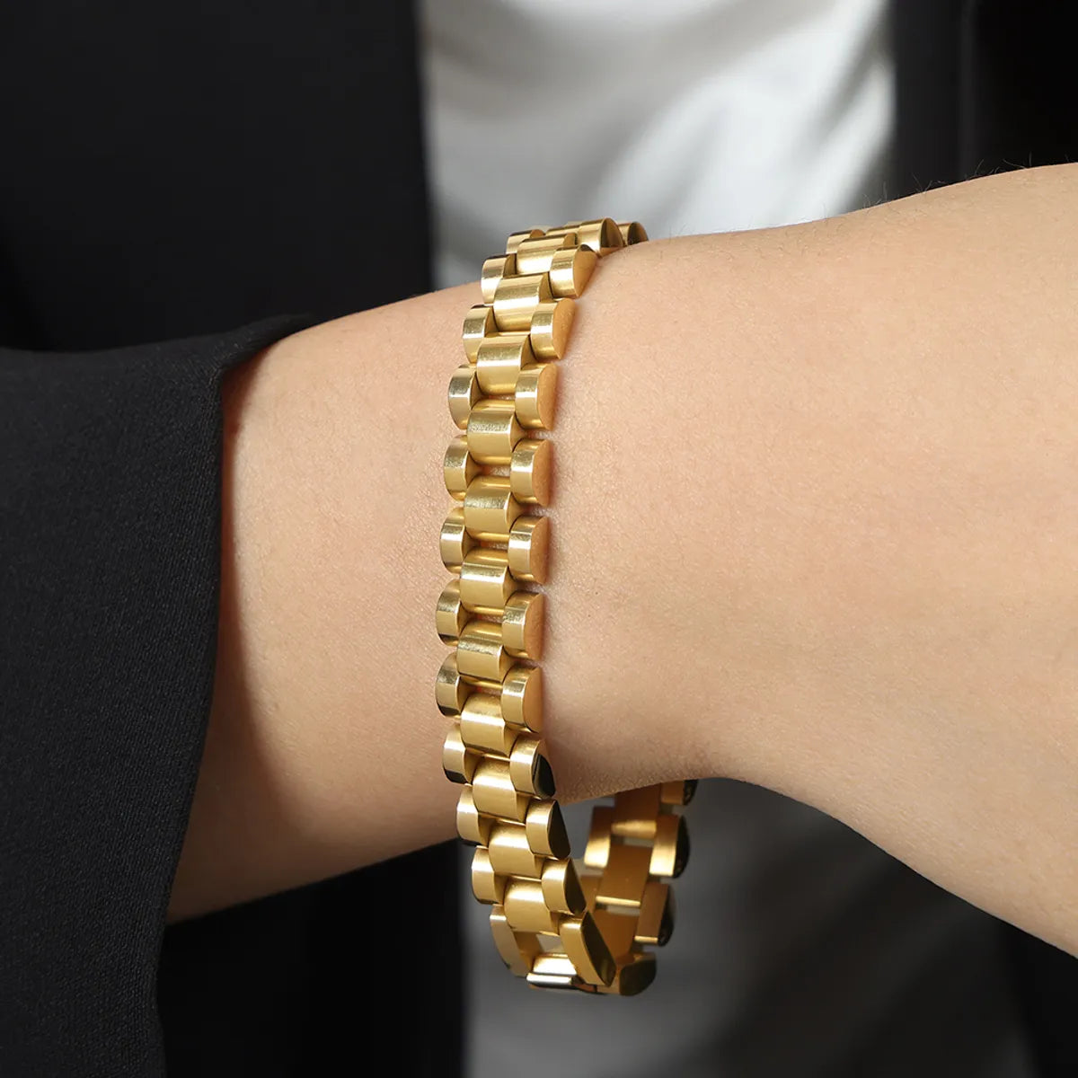 Gold Bracelet-18cm