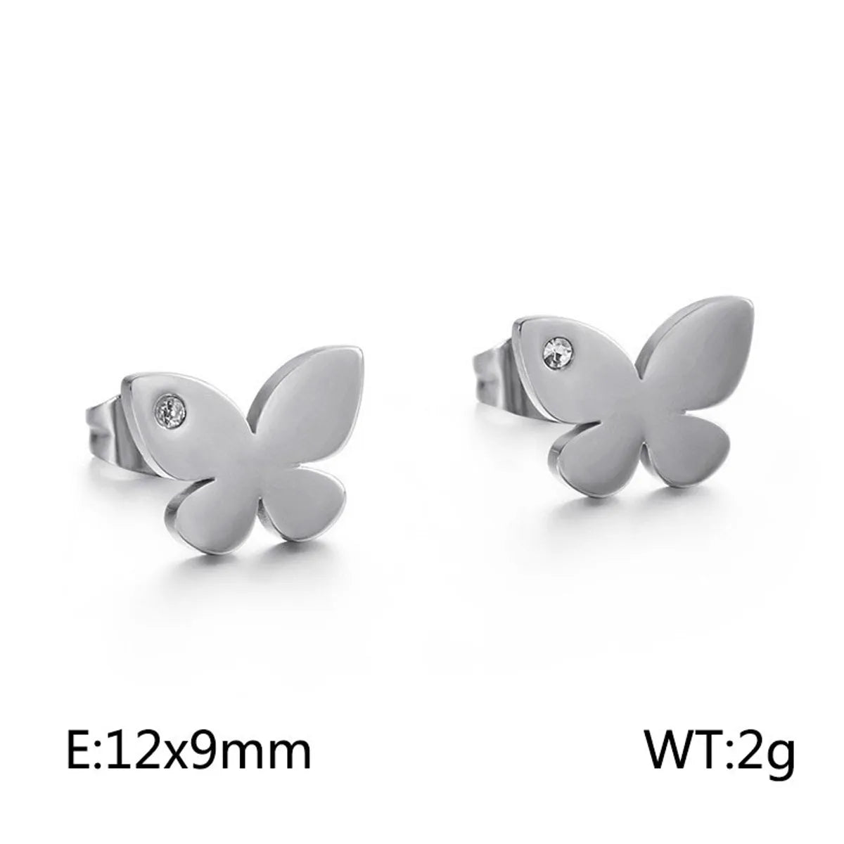 Steel Earrings Ke86575-K