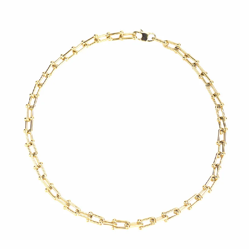 Gold Necklace (Chain Length 45cm)