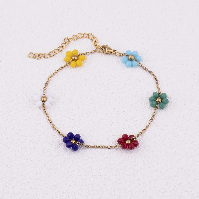 Gold Bracelet 18 5cm