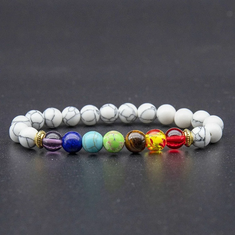 Black and White Pine Colorful Bracelet