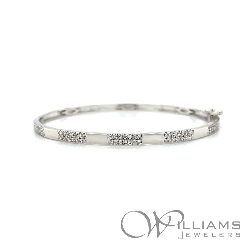 antique bracelets for women -Williams Signature 14 Karat Diamond Bracelet