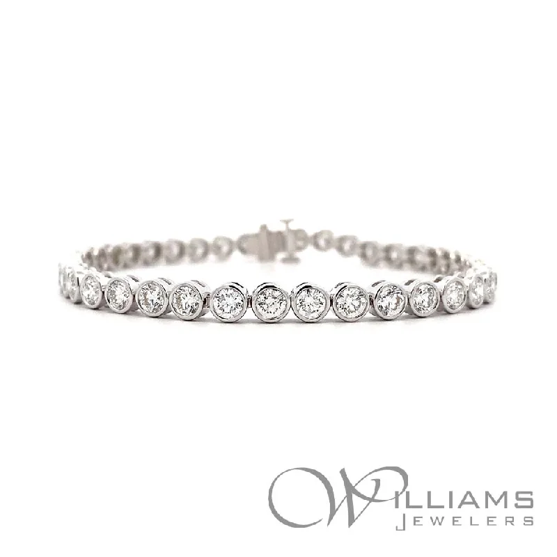 luxury gemstone bracelets for women -Williams Signature 18 Karat Diamond Bracelet