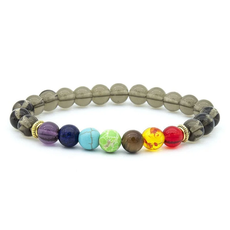 Tawny Glass Colorful Bracelet