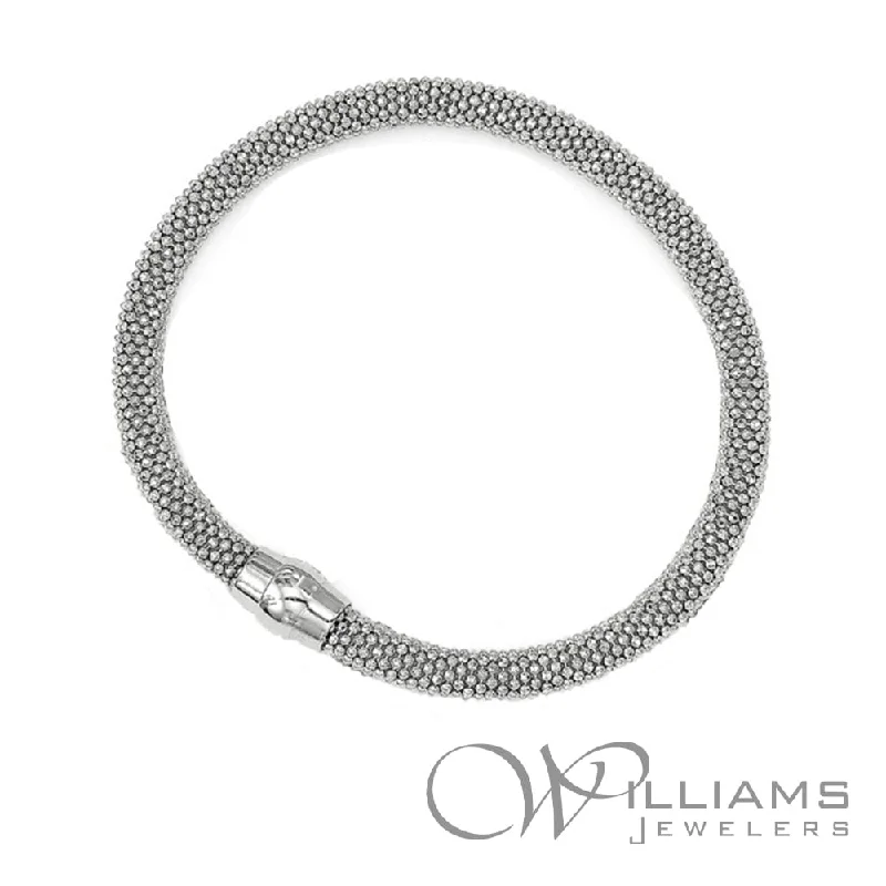 double bangles for women -Williams Signature Sterling Silver Bracelet