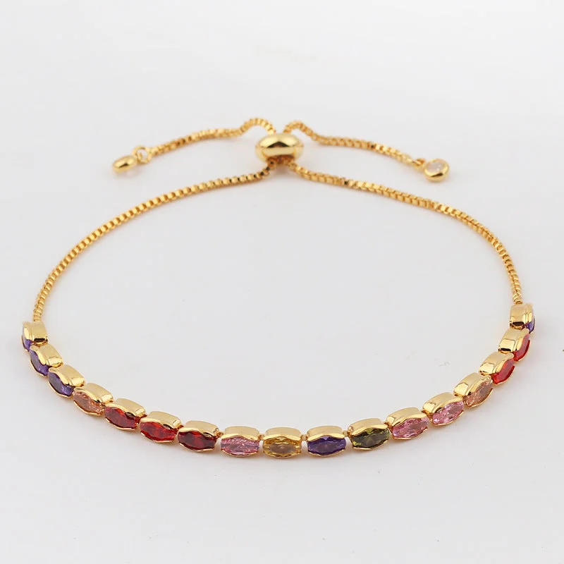 3*5 Oval Color Bracelet