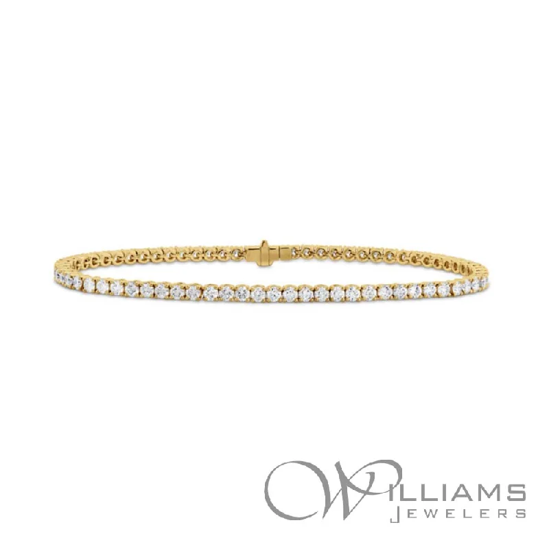 infinity bangles for women -Memoire Classic 18 Karat Diamond Bracelet