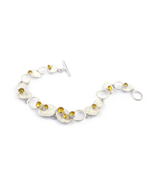 stretch bracelets for women -Water Lily Bracelet