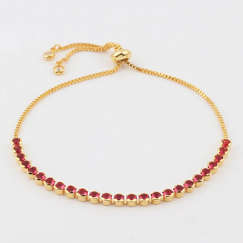 round Red 3.5mm Bracelet