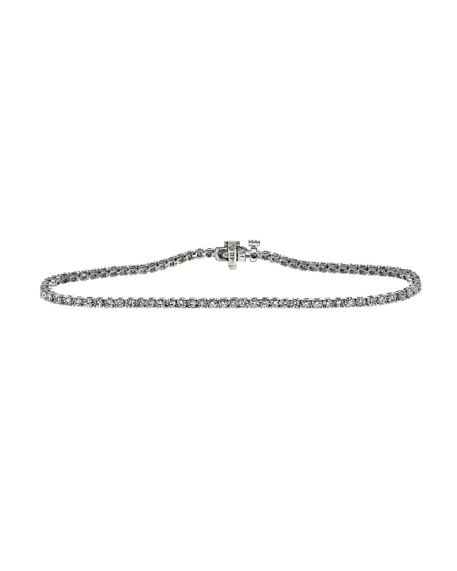 dainty bracelets for women -2.06ctw Lab Diamond Tennis Bracelet