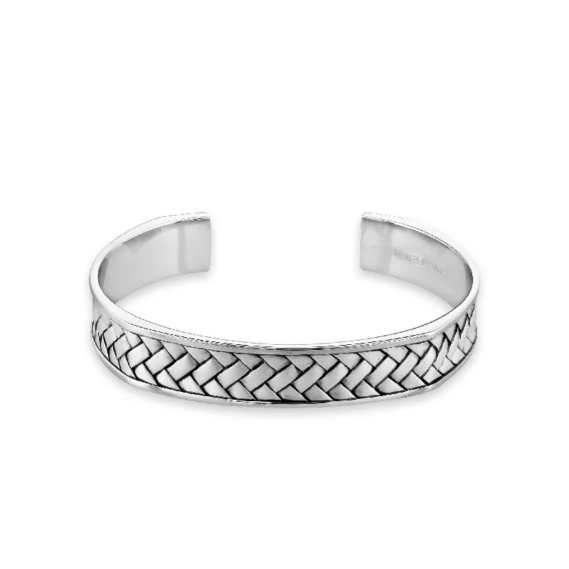 dainty bracelets for women -Effy Weave Cuff Bracelet