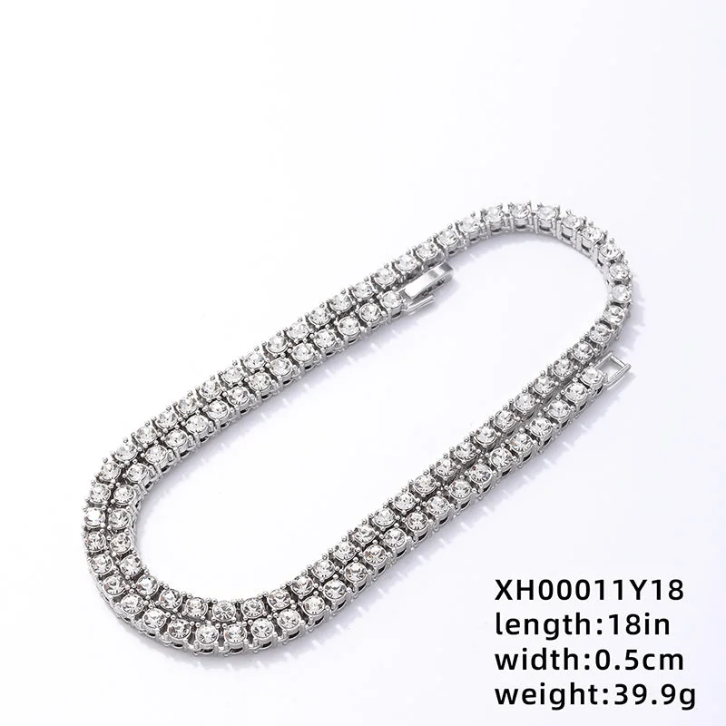 Silver Necklace 18in