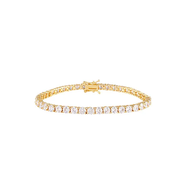 gold bracelets for women -Tennis Bracelet Large