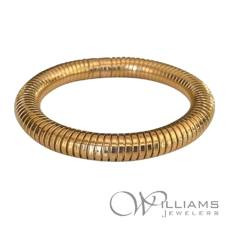 trendy bangles for women -Retro 18 Karat Bracelet