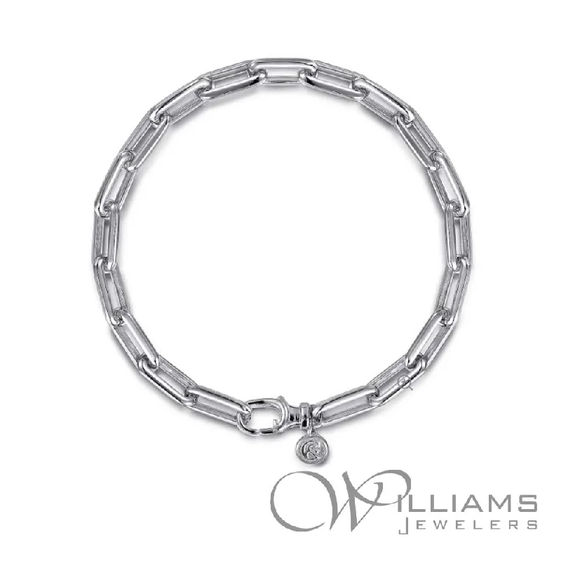 chic bracelets for women -Gabriel & Co. Men's Sterling Silver Bracelet