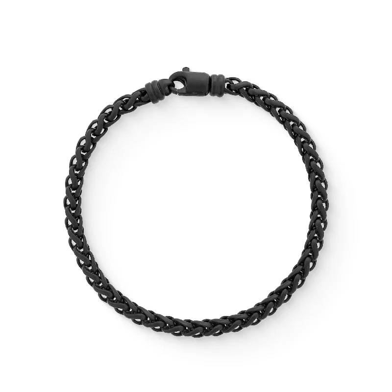 celestial bangles for women -Effy Black Rolo Bracelet