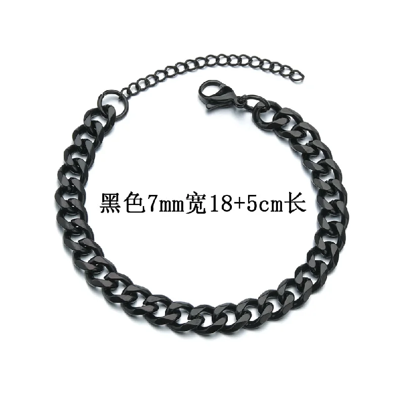 Black 7mm18cm