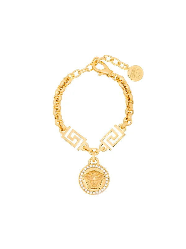 chic bracelets for women -Versace La Medusa Greca Bracelet