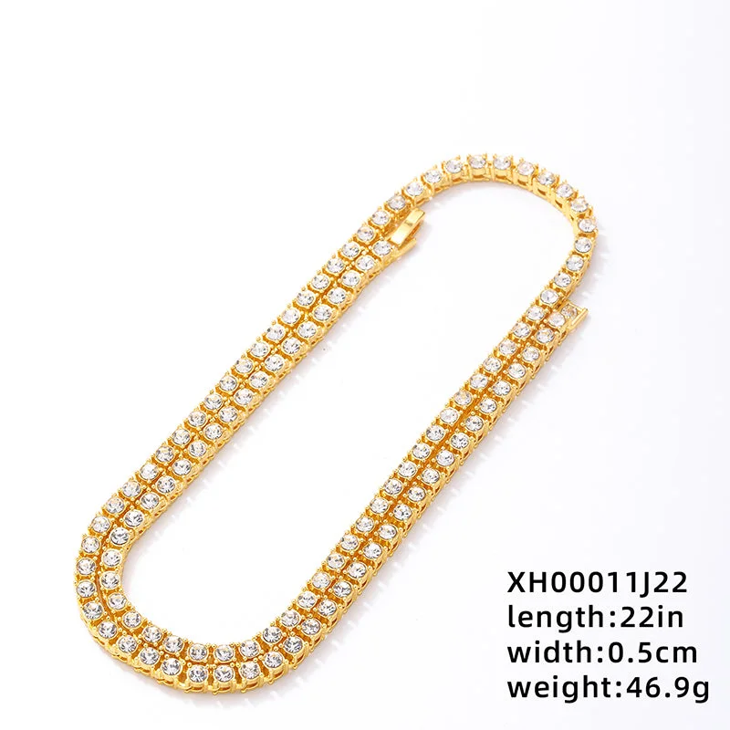 Gold Necklace 22in